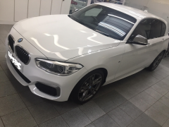 Collection Day New BMW M140i Auto In White / Dakota Red Leather