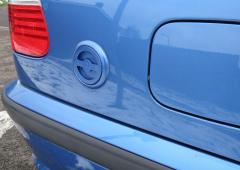 BMW LPG conversion fuel filler