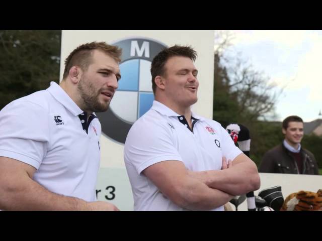 More information about "Video: England Rugby players and Francesco Molinari tackle the BMW Trick Shot Challenge."
