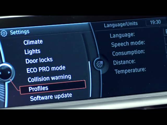 More information about "Video: BMW ConnectedDrive Driver Profile Transfer."