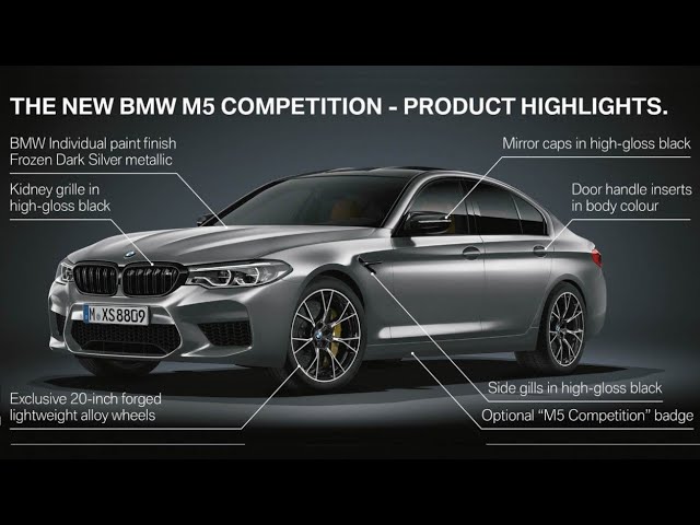 More information about "Video: 2019 BMW M5 Competition Explained - Highlights & Features"