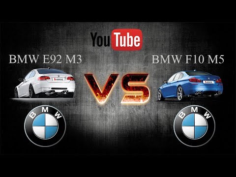 More information about "Video: BMW e92 M3 vs BMW F10 M5"