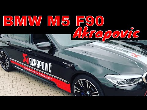 More information about "Video: Der erste BMW F90 M5 mit Akrapovic Exhaust! | 600 PS | 750 Nm | Soundcheck"