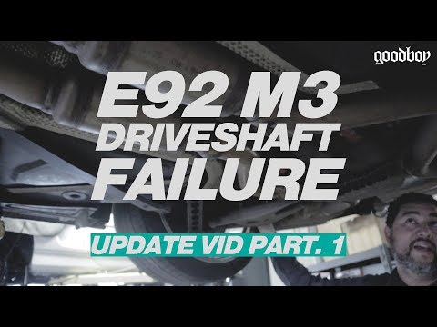 More information about "Video: E92 M3 Driveshaft Failure? pt.1"