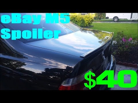 More information about "Video: E39 BMW eBay M5 Trunk Spoiler Review"