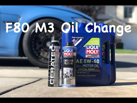 More information about "Video: BMW M3 Oil Change DIY (F80)"
