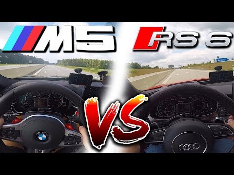 More information about "Video: 0-310km/h | BMW M5 F90 vs Audi RS6 Performance | TOP SPEED, Acceleration TEST✔"