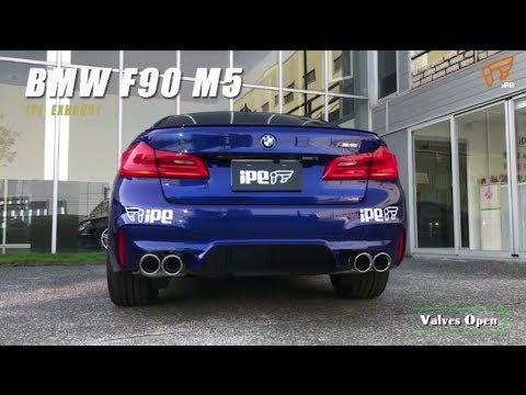More information about "Video: New BMW F90 M5 V8 turbo Engine x iPE exhaust 2019"