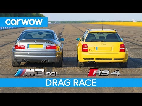 More information about "Video: BMW M3 CSL vs Audi RS4 B5 - DRAG RACE, ROLLING RACE & Review"