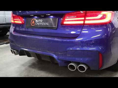 More information about "Video: Bmw M5 F90 LOUD exhaust crackle, pops and bangs @autochippen.nl /DTMobility"