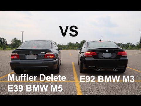 More information about "Video: Muffler Delete E39 BMW M5 vs E92 BMW M3 Awesome Exhaust and Acceleration Competition"