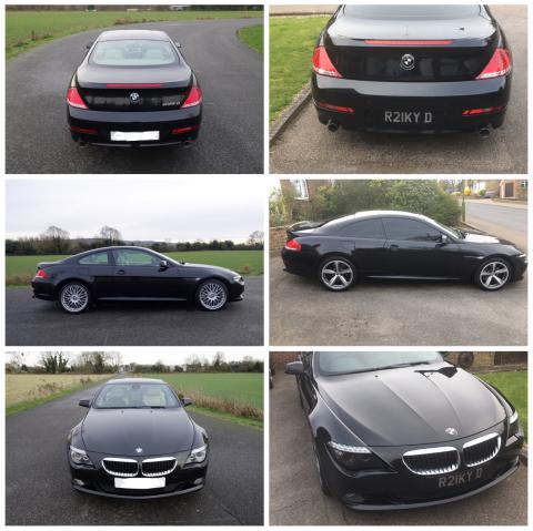 E63 before and after