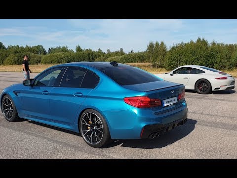 More information about "Video: DRAG RACE Porsche 991 Carrera GTS Mk II vs F90 BMW M5 Competition and  ROLL RACE [4k 60p]"