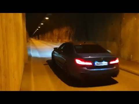 More information about "Video: Tunnel sound BMW M5 Competition exhaust valve closed / open + Pedestrian Detection (cellphone mic)"