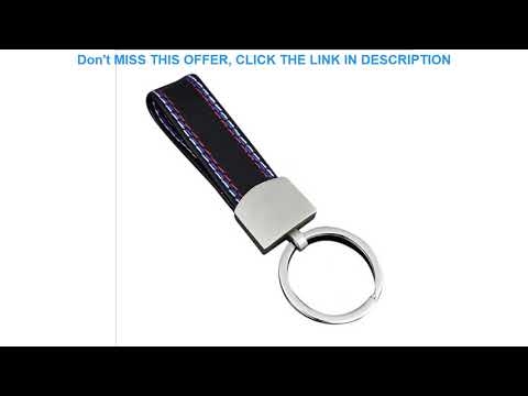 More information about "Video: Deal Fashoinal Metal+Leather Car Keychain Key Chain Interior For BMW M Tech M3 M5 X1 X3 E46 E39 E60"