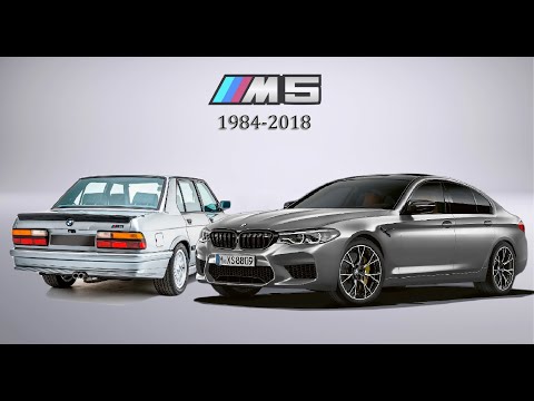 More information about "Video: BMW M5 EVOLUTION (1984-2018)"