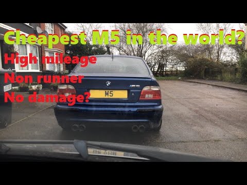 More information about "Video: I bought cheapest BMW M5 in the world?"