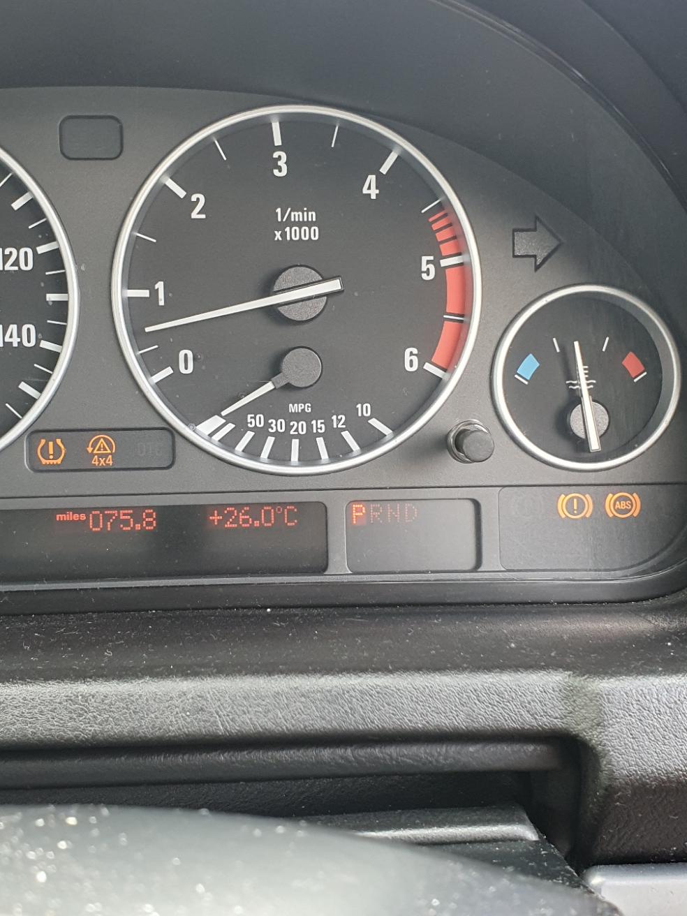 BMW Dashboard Indicator & Warning Lights