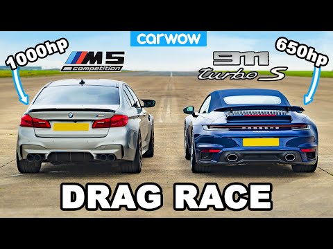 More information about "Video: BMW M5 1,000hp vs Porsche 911 Turbo S - DRAG RACE"