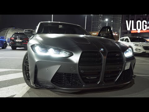 More information about "Video: Первая BMW M3 2021 дает боком. Заруба с M5!"