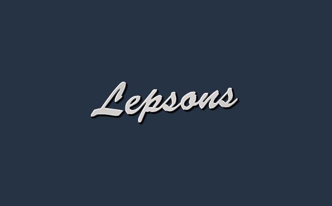 More information about "Lepsons"