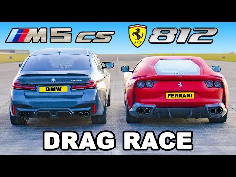 More information about "Video: Ferrari 812 v BMW M5 CS: DRAG RACE"