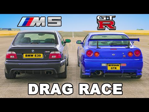 More information about "Video: BMW E39 M5 v R34 GT-R Skyline: DRAG RACE"