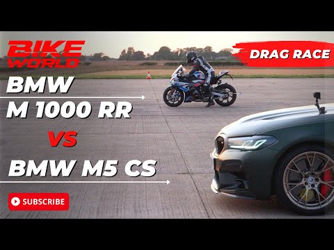 More information about "Video: Bike World Vs Carwow Drag Race | BMW M1000 RR Vs M5 CS"