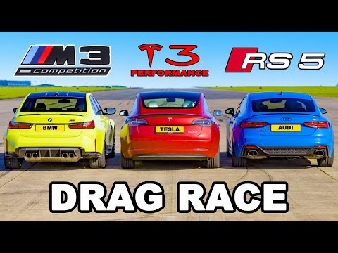 More information about "Video: BMW M3 AWD v Model 3 Performance v Audi RS5: DRAG RACE"