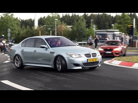 More information about "Video: Crazy BMW's Drifting Roundabout in Rain - M5 E60 Eisenmann, M2 Competition, M3 F80, 550hp M4 Etc!!"