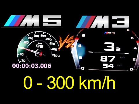 More information about "Video: 2021 BMW M3 G80 510 HP vs BMW M5 Competition 625 HP DragRace 0-300 |100-200km/h"