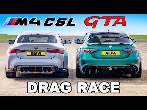 More information about "Video: BMW M4 CSL v Alfa Romeo Giulia GTA: DRAG RACE"