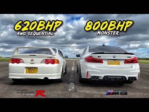 More information about "Video: JAPANESE vs GERMAN.. 800HP BMW M5 vs 620HP AWD INTEGRA TYPE R"