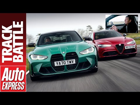 More information about "Video: 2021 BMW M3 Competition vs Alfa Romeo Giulia Quadrifoglio: Steve Sutcliffe Track Battle"