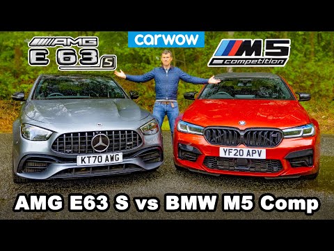 More information about "Video: BMW M5 Comp vs AMG E63 S review & 0-60mph, 1/4-mile, brake and drift comparison!"