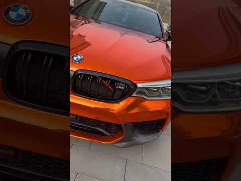 More information about "Video: Orange Chrome Bmw M5 Competition #bmw #wrap #bmwm5 #m5competition"