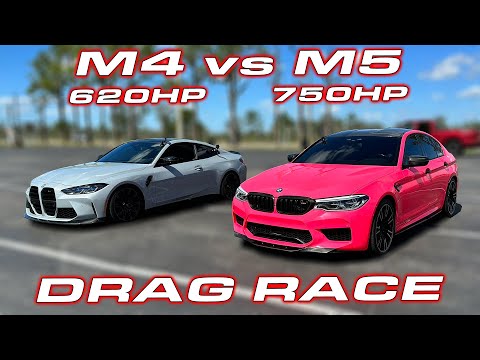 More information about "Video: BMW M4 vs M5 1/4 Mile DRAG RACE"