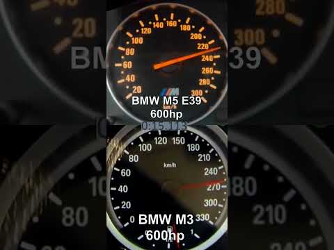 More information about "Video: 600hp BMW M5 E39 Turbo  vs 600hp BMW M3 E92 acceleration pull from 80kmh to 260kmh"