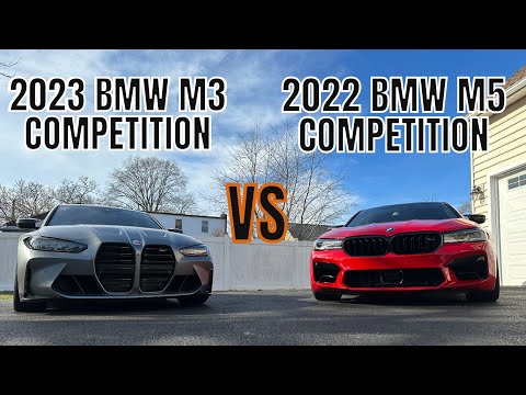 More information about "Video: 2023 BMW M3 COMP VS 2022 BMW M5 COMP #bmw #bmwm3 #bmwm5"