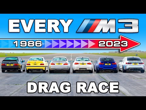 More information about "Video: BMW M3 Generations DRAG RACE"