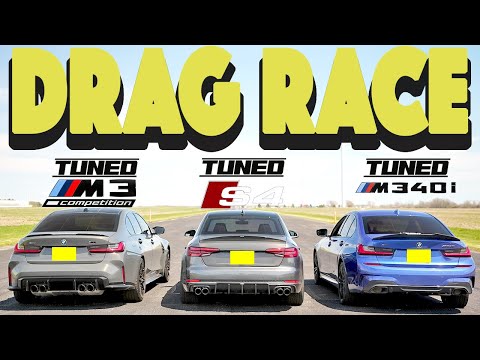 More information about "Video: 2023 Tuned BMW M3 Xdrive vs Tuned Audi S4 vs Tuned BMW M340i. Drag and Roll Race."