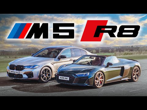 More information about "Video: Wer ist schneller? BMW M5 Competition vs. Audi R8 Spyder V10 Performance"