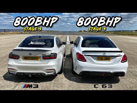 More information about "Video: AMG vs M POWER.. 800BHP STAGE 3 BMW M3 vs STAGE 3 MERC C63 AMG"