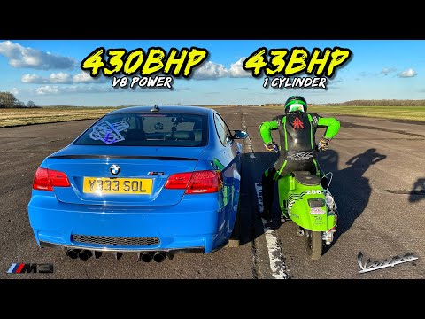 More information about "Video: POWER TO WEIGHT.. 43HP VESPA SCOOTER vs 430HP V8 BMW M3"
