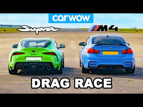 More information about "Video: Toyota Supra vs BMW M4: DRAG RACE!"