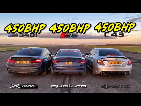 More information about "Video: TUNED GERMANS.. 450BHP C43 AMG Vs 450BHP M340I Vs 450BHP S5"