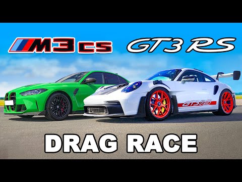 More information about "Video: Porsche 911 GT3 RS v BMW M3 CS: DRAG RACE"