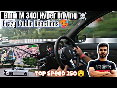 More information about "Video: BMW M340I HYPER DRIVING (TOP SPEED TEST) DRIFTING AND GOT CRAZY PUBLIC REACTIONS☠️ #bmwm340i"