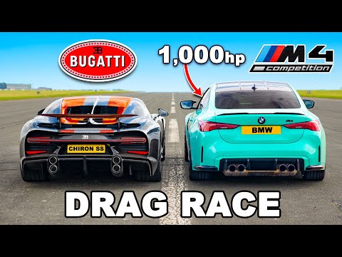 More information about "Video: Bugatti Chiron Super Sport v 1,000hp BMW M4: DRAG RACE"