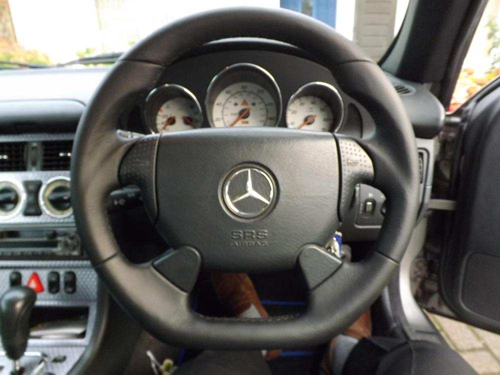 The Royal Retrimmed SLK Steering Wheel.JPG